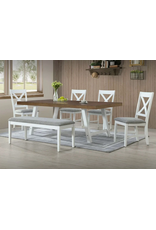 Summerville Dining Table w/4 chairs & Bench