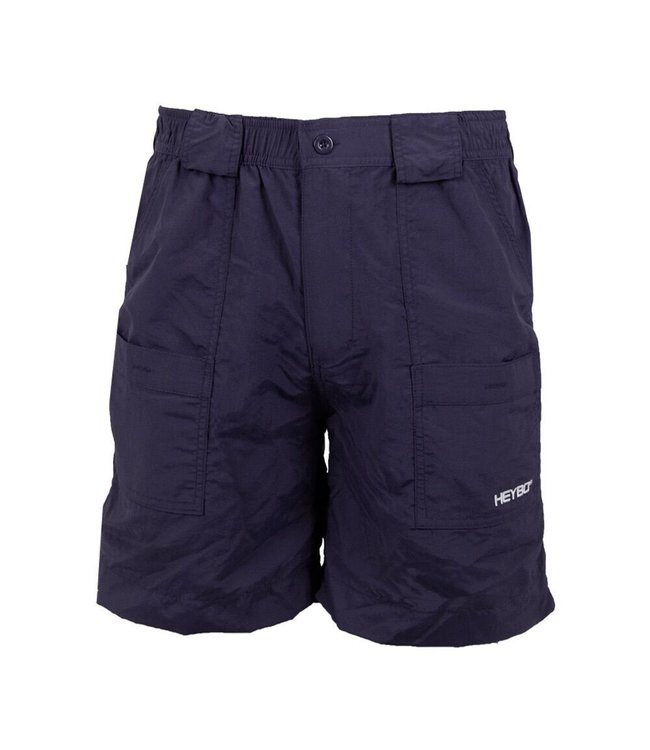 Heybo 7 Bay Fishing Shorts Navy - Rock Outdoors