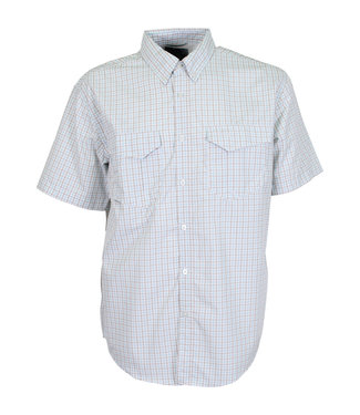 Aftco Aftco Vertex Short-Sleeve Button Down Performance Fishing Shirt