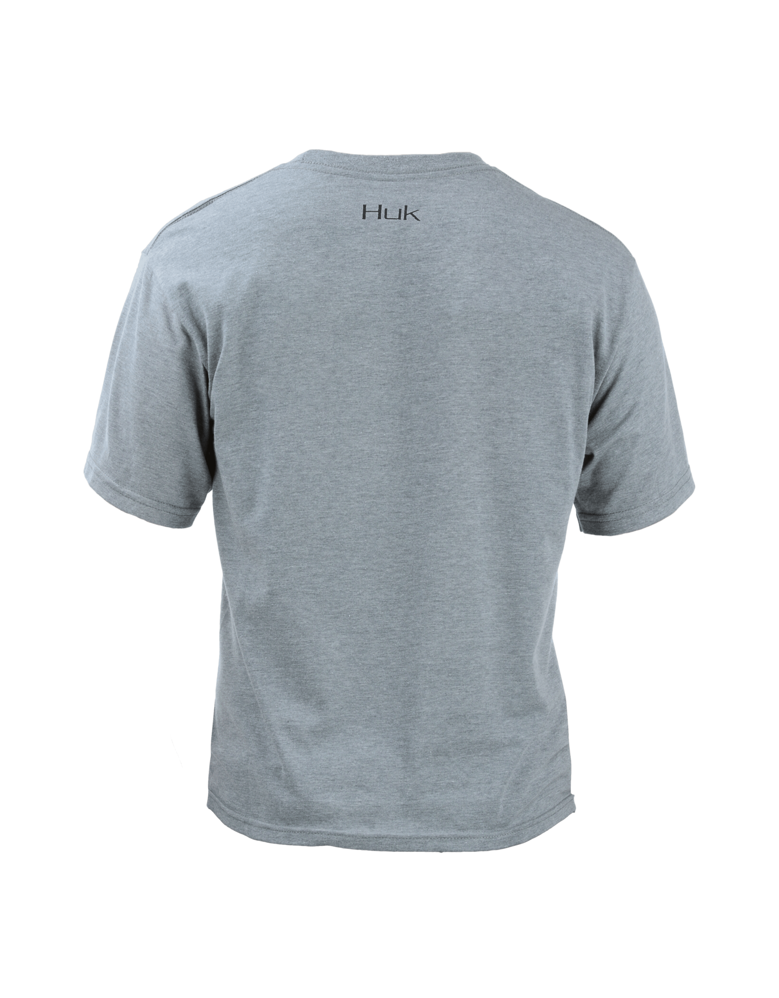 Youth Huk Performance Fishing T Shirt Grey Rock Outdoors