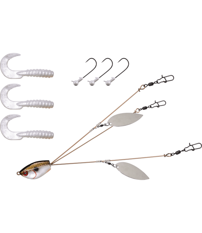 Yumbrella Flash Mob Jr 3 Wire Pearl White Willow