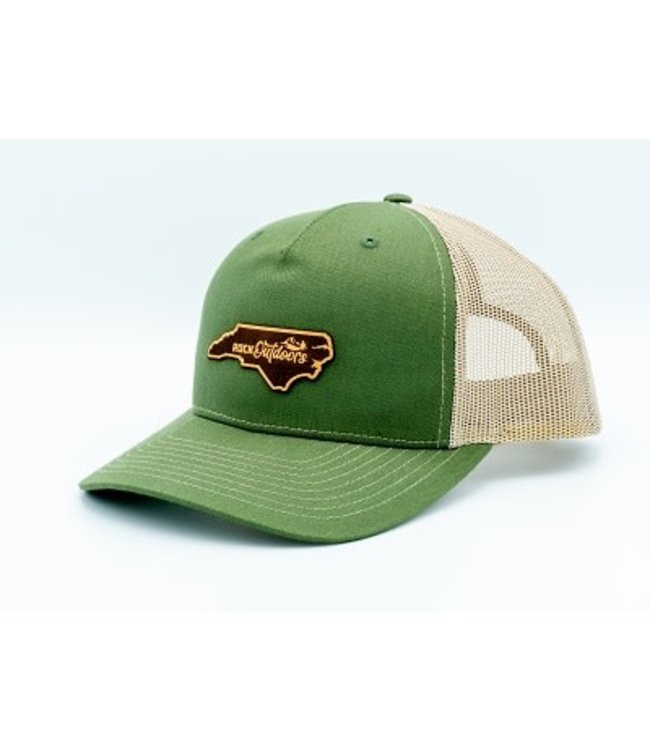 Rock Outdoors NC Leather Patch Hat