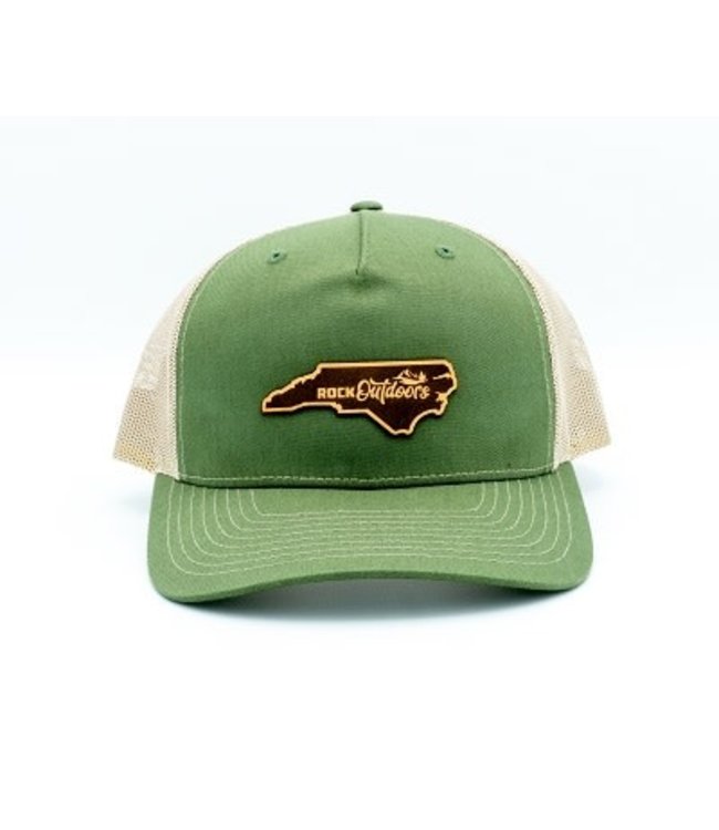 Rock Outdoors NC Leather Patch Hat