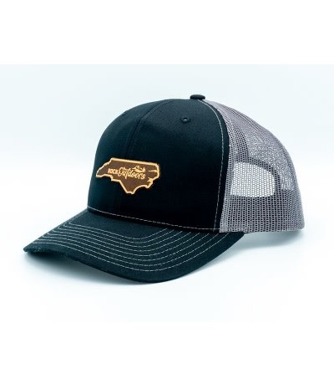 Rock Outdoors NC Leather Patch Hat