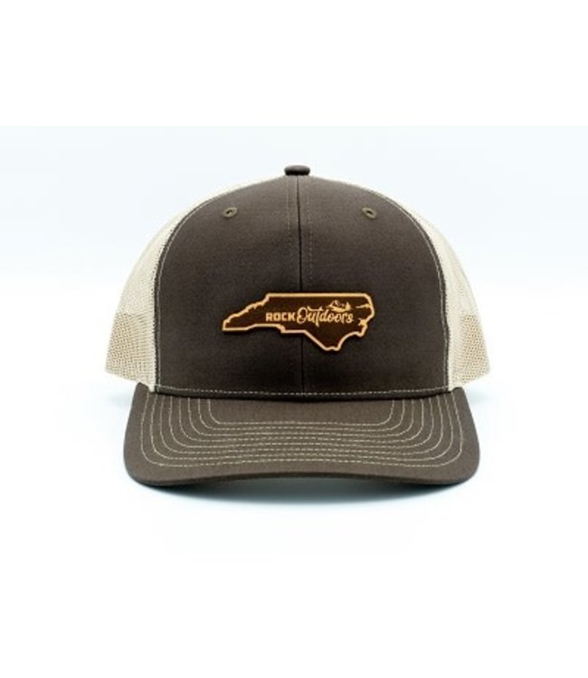 Rock Outdoors NC Leather Patch Hat
