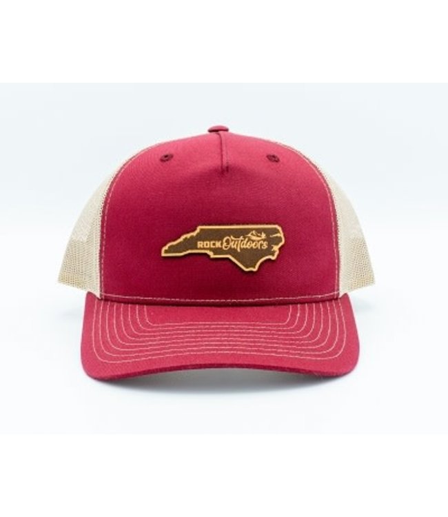 Rock Outdoors NC Leather Patch Hat