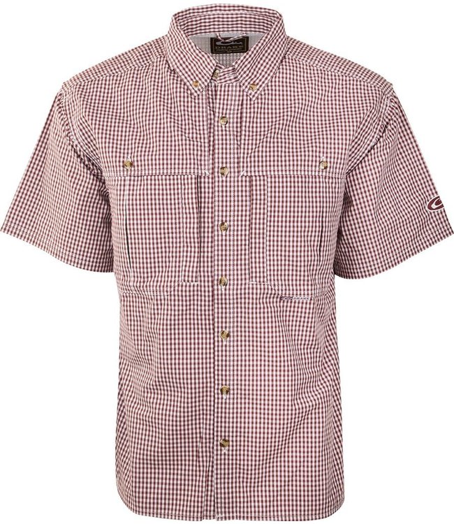 Drake Game Day Plaid SS Red