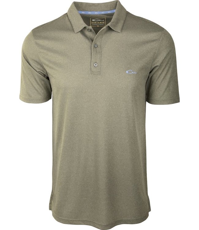 Drake Heathered Polo