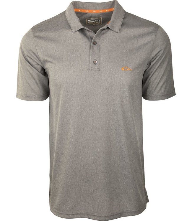 Drake Heathered Polo