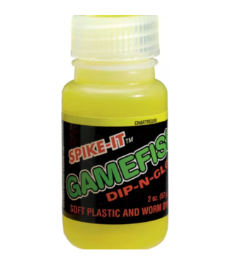 Spike It Spike-It Dip-N-Glo Gamefish Chartreuse