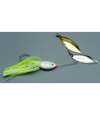 Dave's Tournament Tackle Dave's Tiger Shad 1oz Chartruce/White NGZ