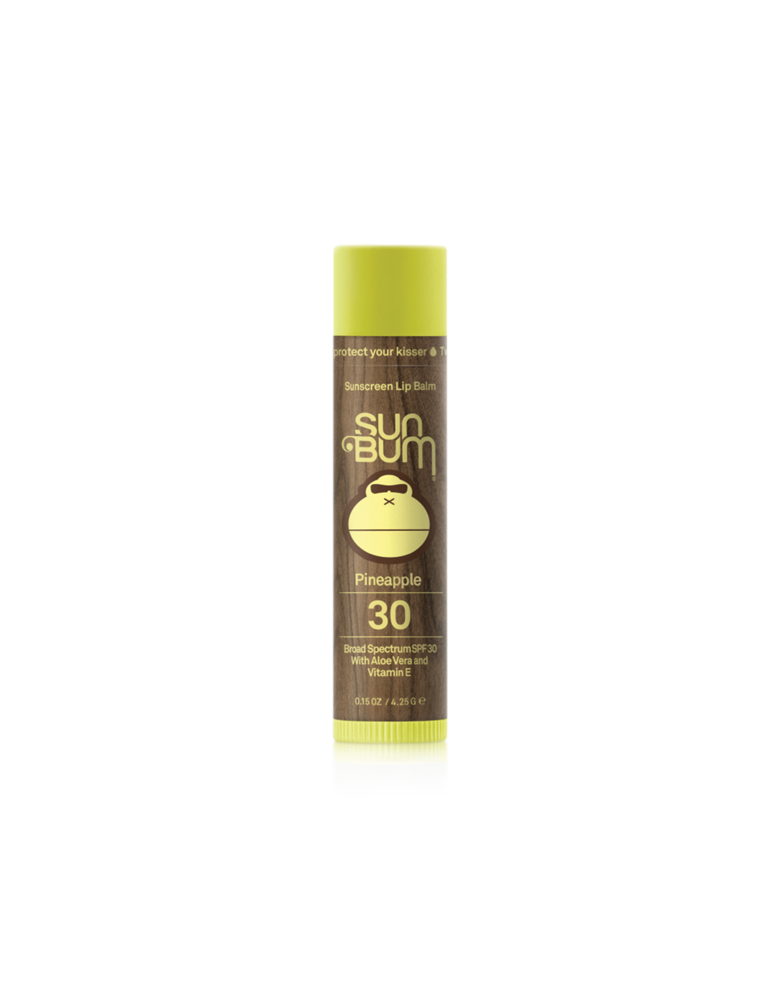 Sun Bum Original SPF 30 Sunscreen Lip Balm Pineapple Rock Outdoors