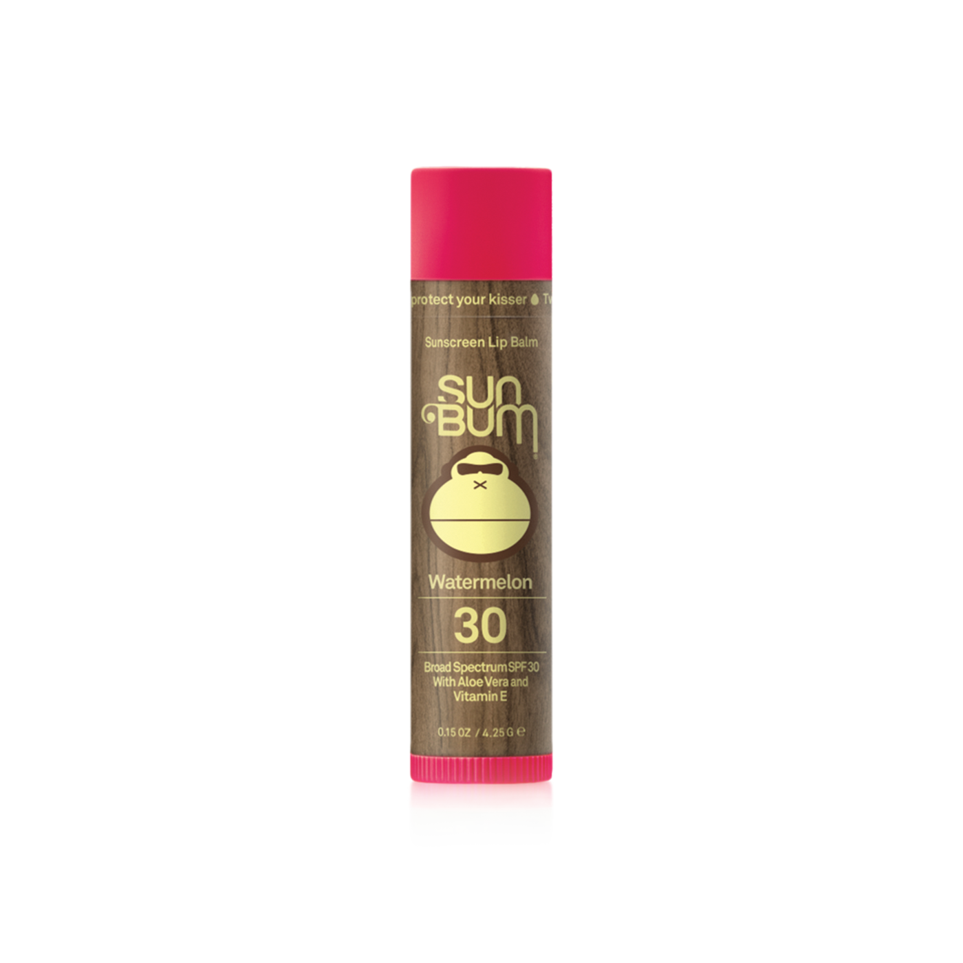 Sun Bum Original SPF 30 Sunscreen Lip Balm Watermelon Rock Outdoors