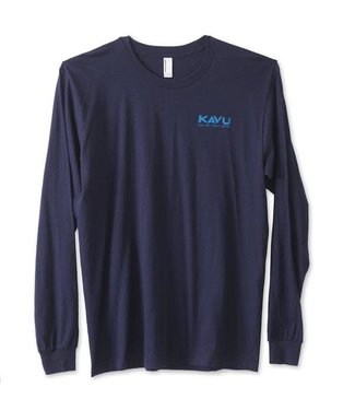 Kavu Kavu Klear Above Men's Long Sleeve Tee - Navy **FINAL SALE**