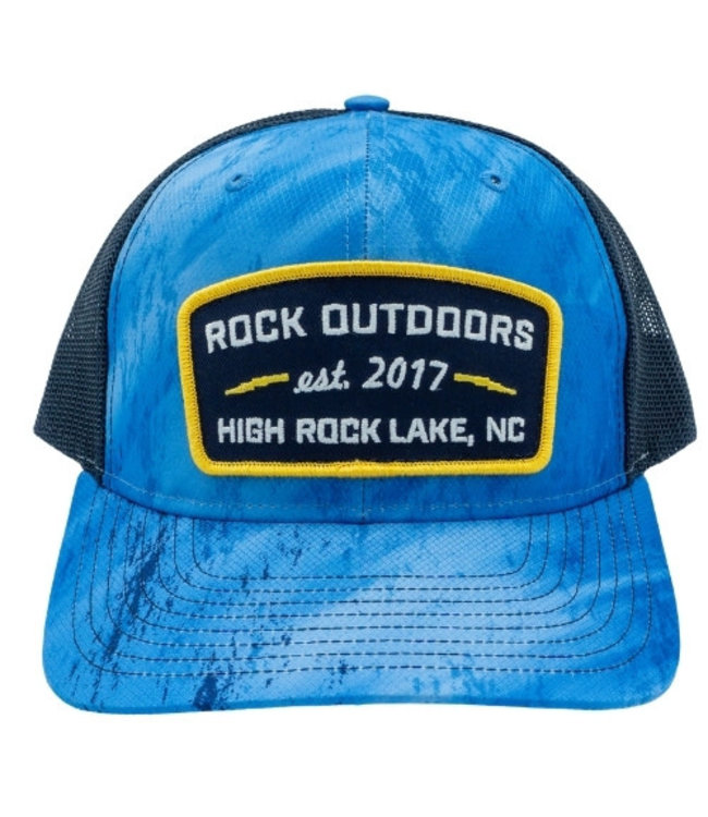 Rock Outdoors Lightning Bolt Patch Mid Profile Trucker Hat