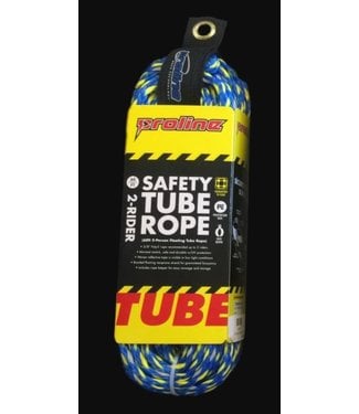 Proline Proline 2-Rider Safety Tube Rope 3/8'' 60' Blue