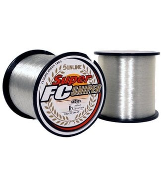 Sunline Assassin FC Fluorocarbon Line Clear 660 Yards — Discount Tackle