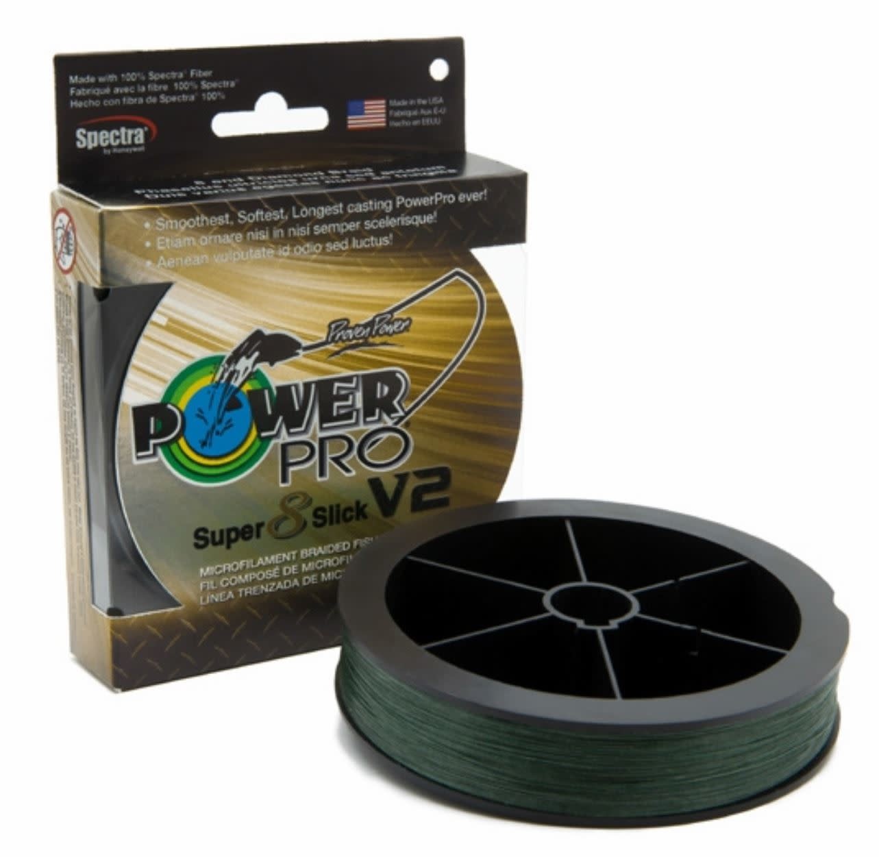 Power Pro Super 8 Slick V2 (Moss Green) 150 Yards Rock Outdoors