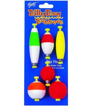 billy Boy Billy Boy 94 Weighted Snap-On Float Assorted, 6 Pack