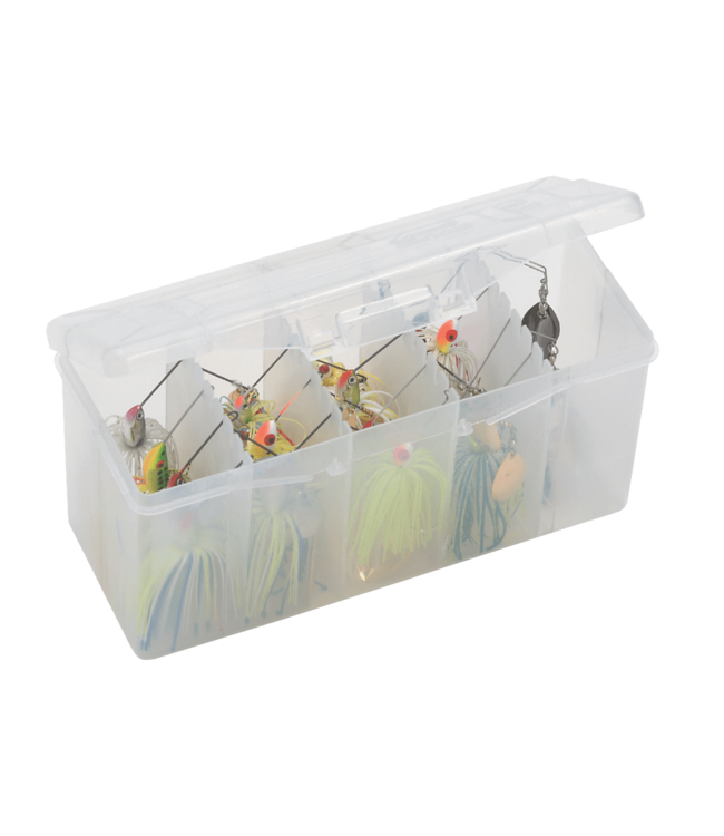 Plano Spinnerbait Organizer Box - Clear - Rock Outdoors
