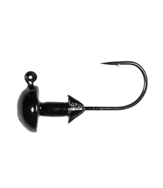 Z-Man OG Mushroom Jig 3/32oz Black 4Pk