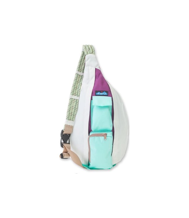 Kavu Mini Rope Sling Bag Spring Glacier Rock Outdoors Kavu Mini Rope Sling Bag Spring Glacier Rock Outdoors