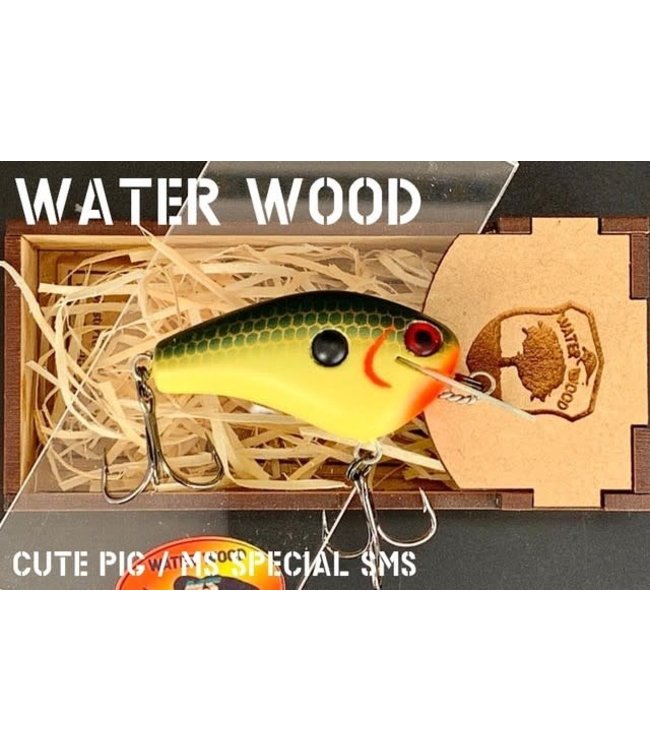 Water Wood Cute Pig