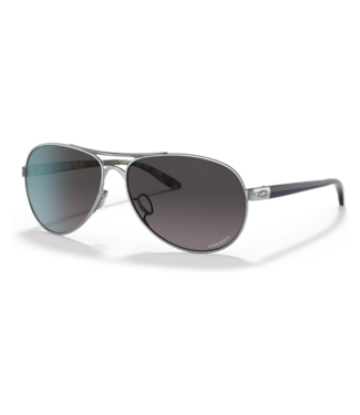 Oakley Feedback Polished Chrome Grey Gradient Pola