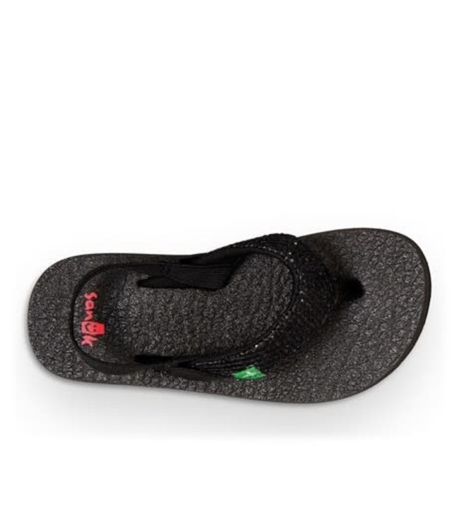 Sanuk Yoga Glitter Black **FINAL SALE**