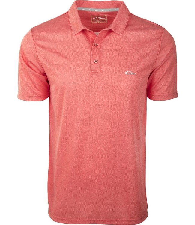Drake Heathered Polo
