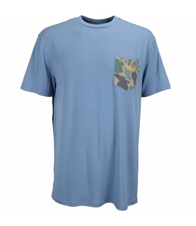 Marsh Wear Mallard Camo Pocket Pamlico Tee