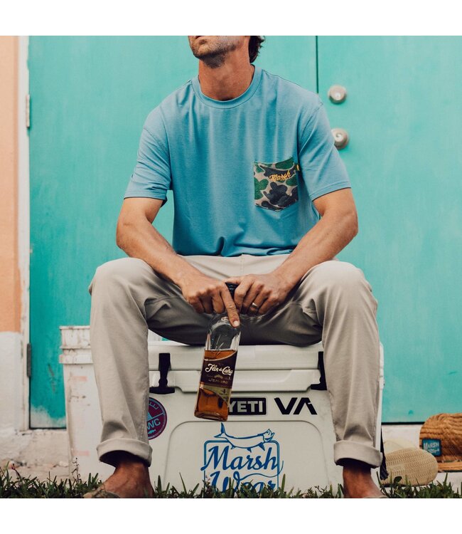 Marsh Wear Mallard Camo Pocket Pamlico Tee
