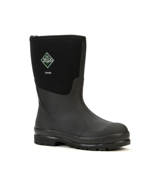 Muck Chore Classic Mid Black Boot