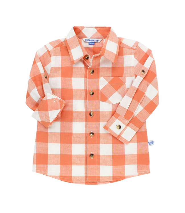 Ruggedbutts Plaid Button Down Shirt