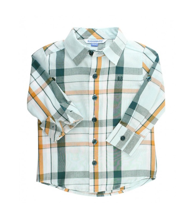 Ruggedbutts Plaid Button Down Shirt