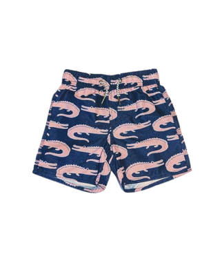 Mary Elyse Mary Elyse Navy Alligator Trunks **FINAL SALE**