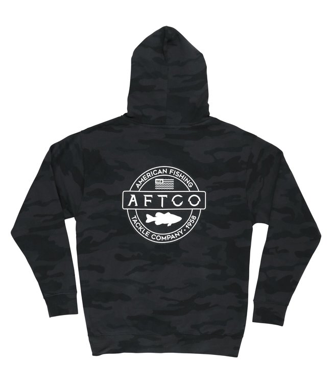 Aftco Aftco Bass Patch Hoodie Black Camo