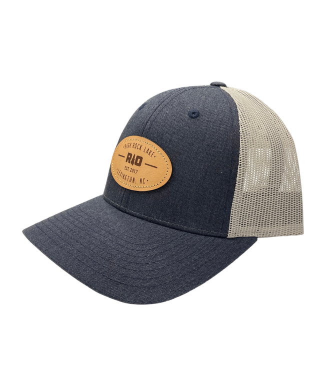 Rock Outdoors RO Oval Leather HRL Patch Low Profile Trucker