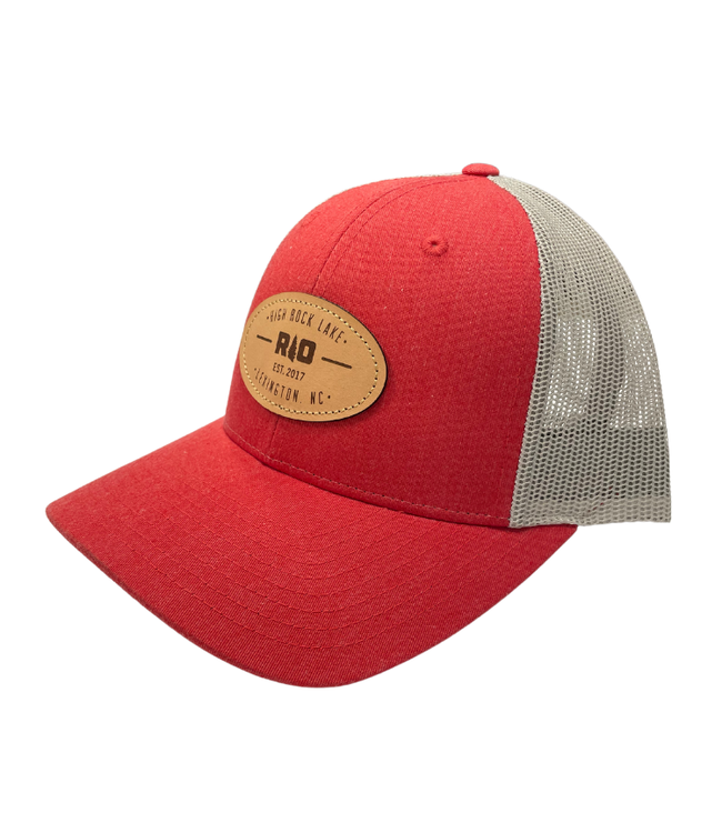 Rock Outdoors RO Oval Leather HRL Patch Low Profile Trucker