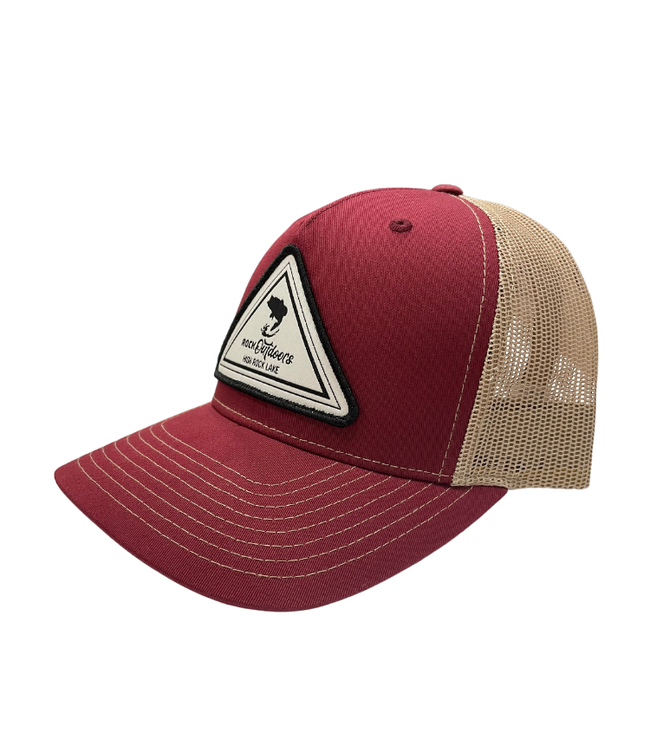 Rock Outdoors Woven Triangle Low Profile Trucker Hat