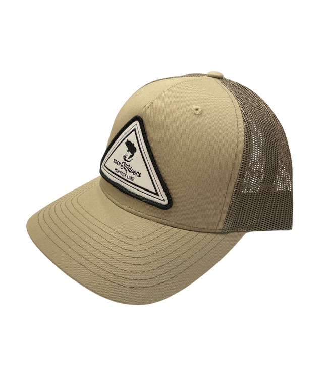 Rock Outdoors Woven Triangle Low Profile Trucker Hat