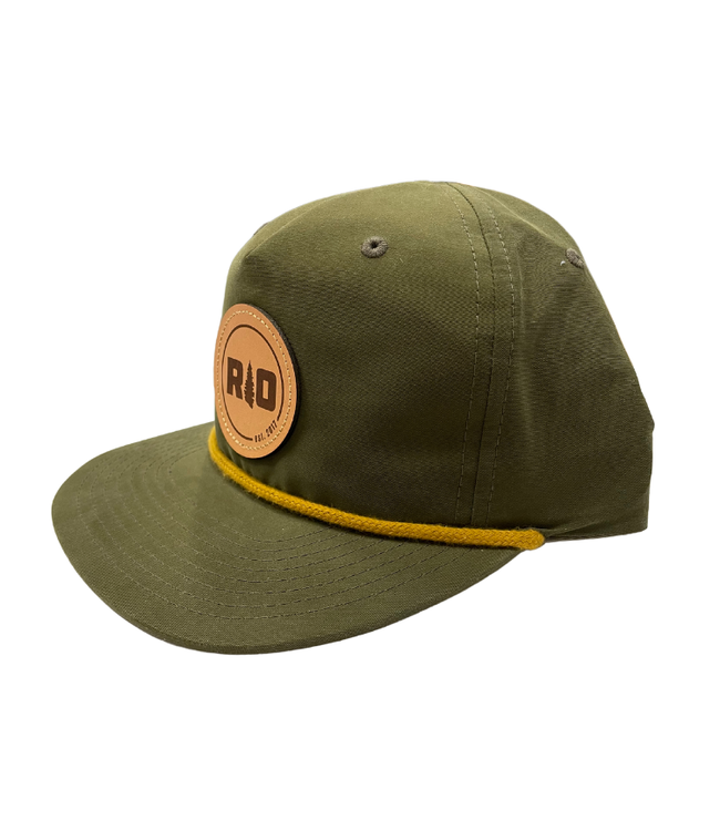 Rock Outdoors RO Round Leather Patch Rope Snapback