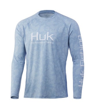 Huk Huk Vented Running Lakes Pursuit LS Performance Shirt