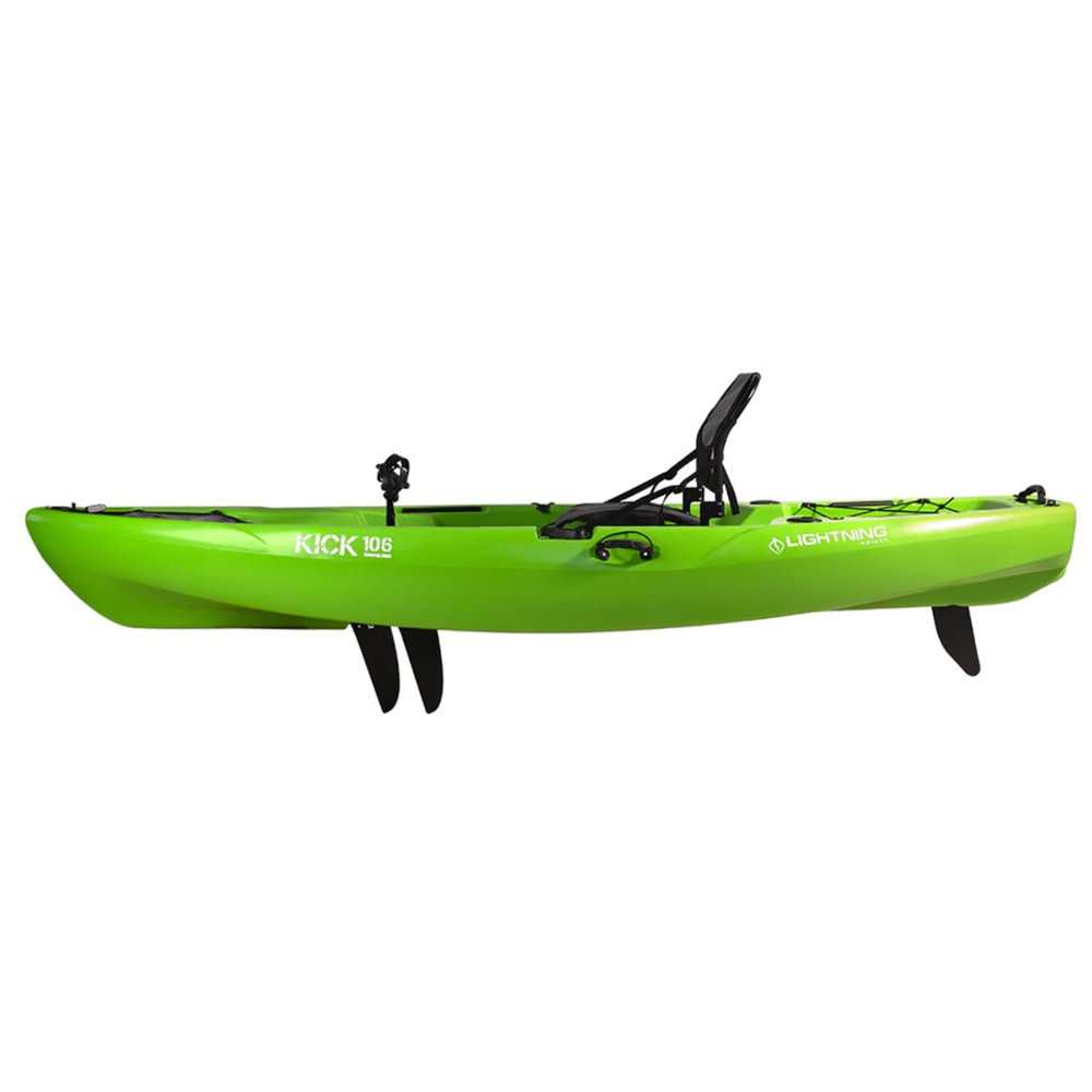 106 Lightning Kick 106 Pedal Drive Fishing Kayak – YAKWORKS Kayaks and  Accessories