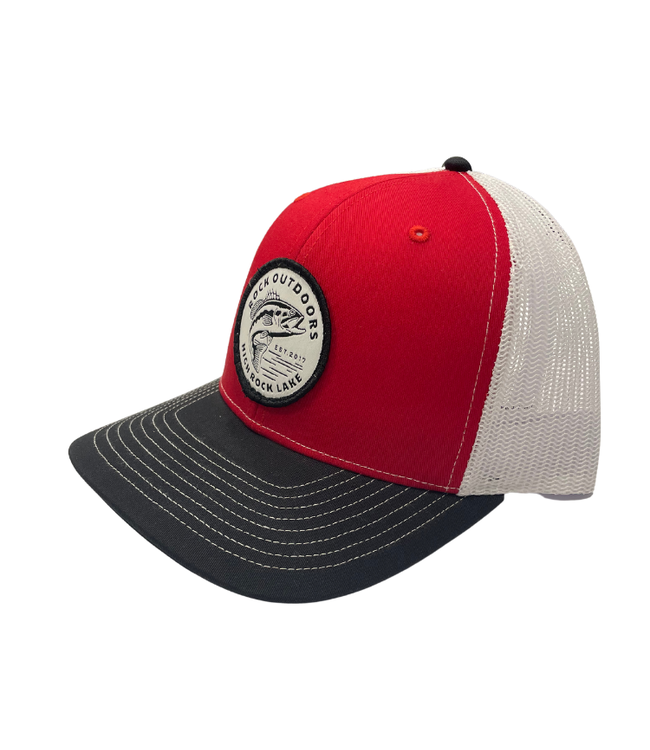 Rock Outdoors High Rock Lake Bass Patch Mid Profile Trucker