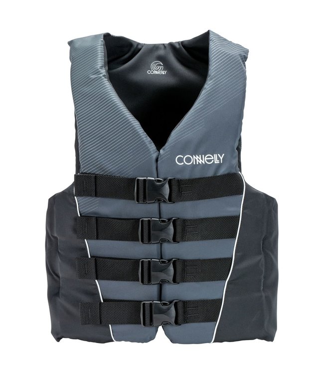 Connelly Men's 4B Nylon Vest Blk/Grey
