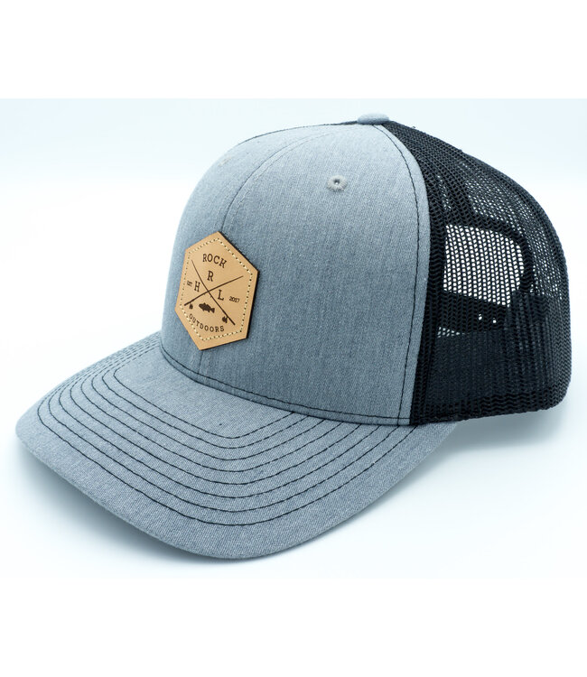 Rock Outdoors Crossed Leather Patch HRL Trucker Hat