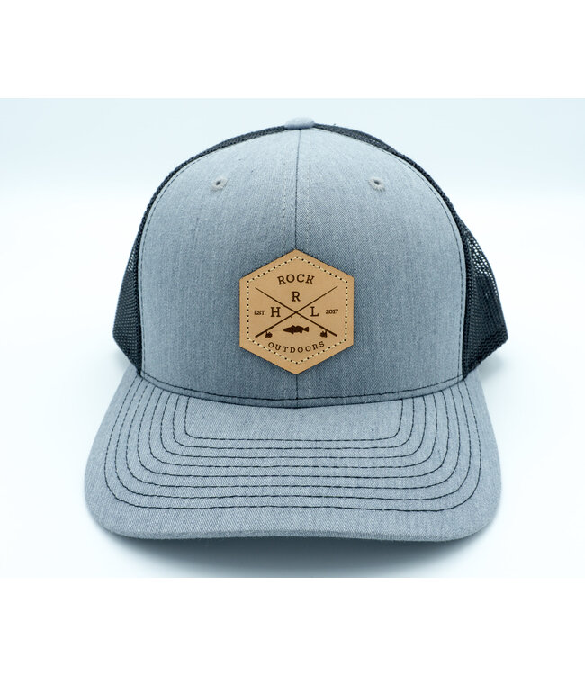 Rock Outdoors Crossed Leather Patch HRL Trucker Hat