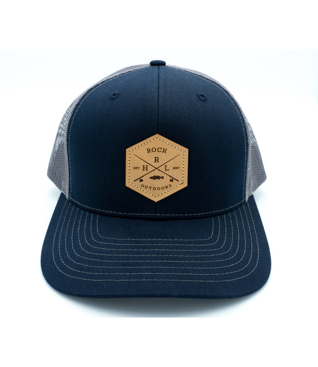 Rock Outdoors Crossed Leather Patch HRL Trucker Hat
