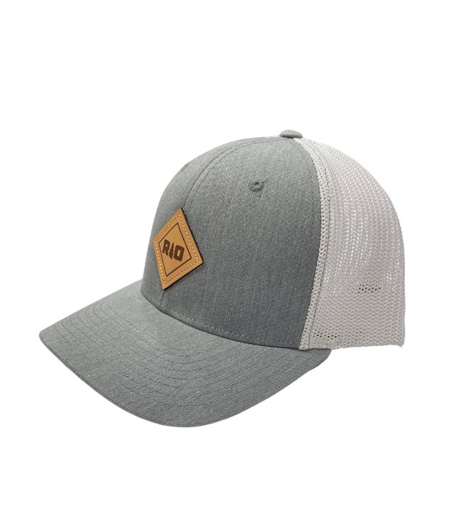 Rock Outdoors Double Diamond RO Leather Patch  Flex Fit Hat